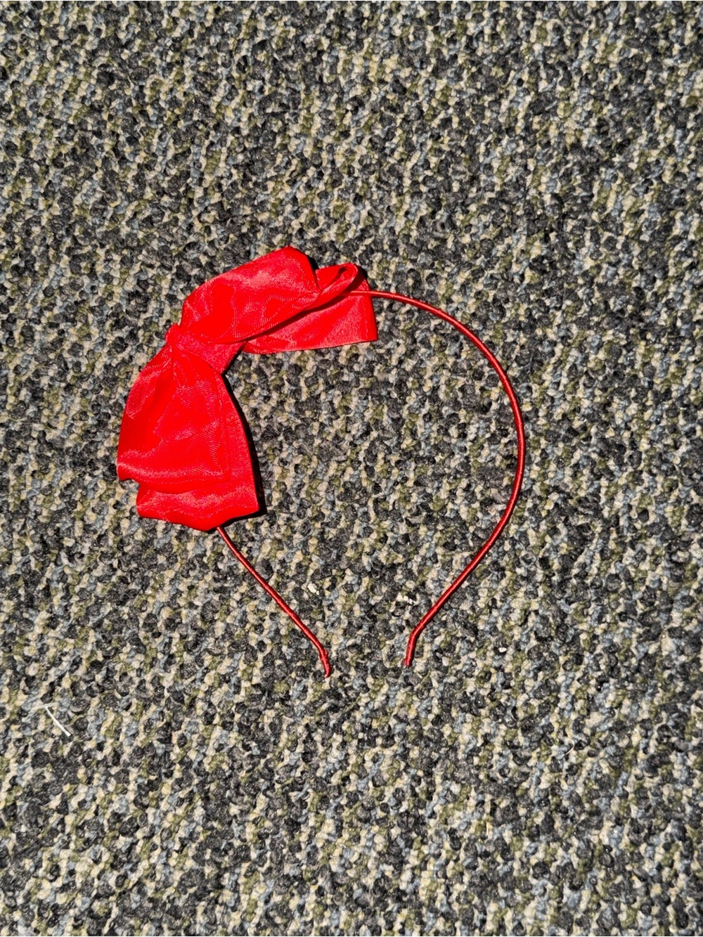 Red Bow Headband - Classic Hair Accessory